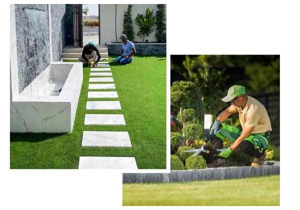 commercial hard landscaping Dubai