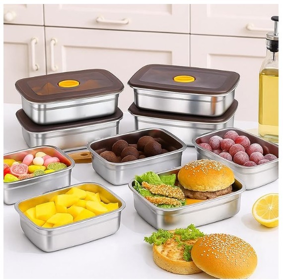 Elevate Your Meal Prep with Metal Containers Today