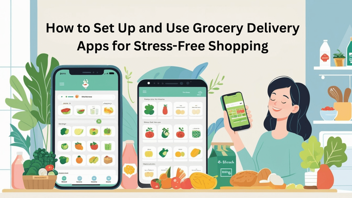 How to Set Up and Use Grocery Delivery Apps for Stress-Free Sho