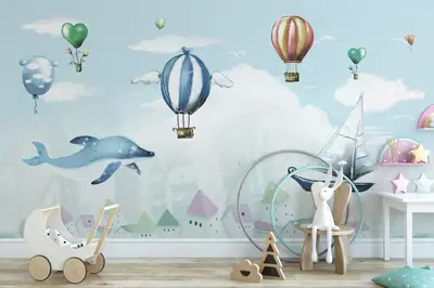 Easy and Playful Wallpaper Ideas for Kids’ Room Walls