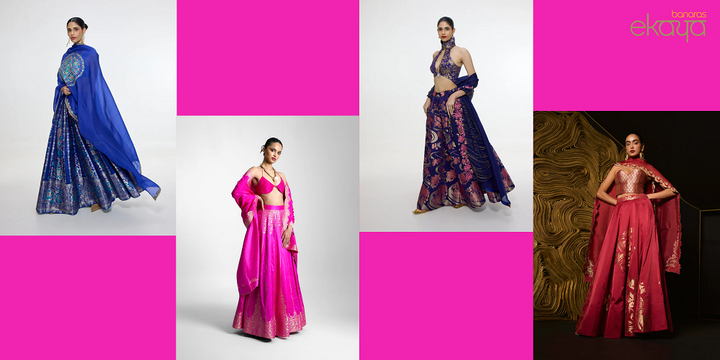 Sangeet Glam – Banarasi Silk Lehengas