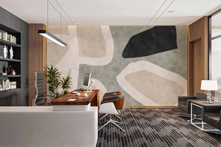 Wallpaper That Means Business: Fresh Looks for Workspaces
