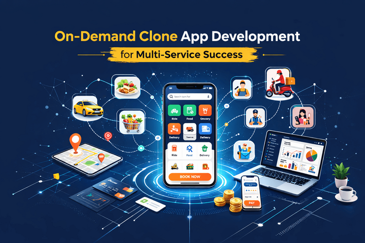 On-Demand Clone App Development for Multi-Service Success