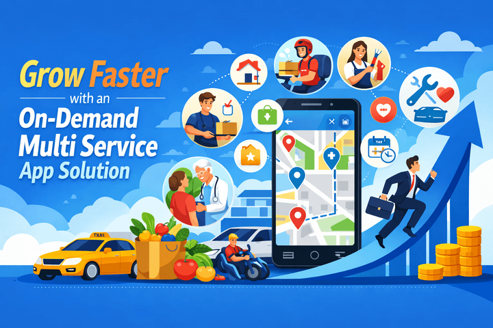 Grow Faster with an On-Demand Multi Service App Solution