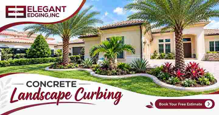 Landscape Curb Near Melbourne, FL for Clean Lawn and Garden