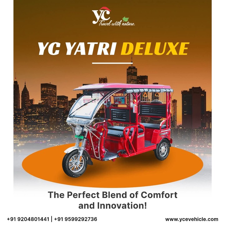 E Rickshaw Manufacturing Company in India - YC elctric Vehicles