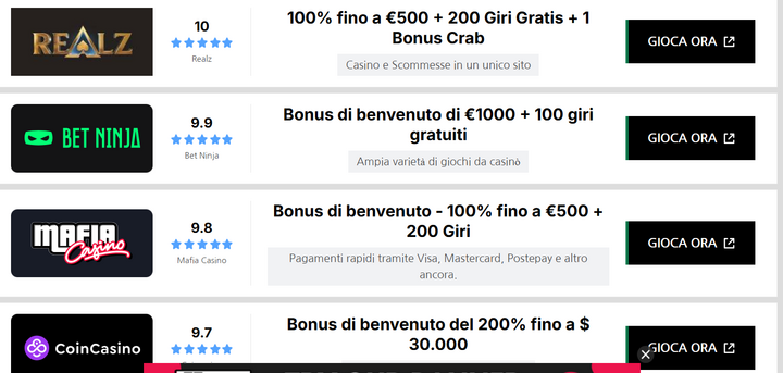 Casinò non AAMS Sicuri in Italia: Licenze, Bonus e Giochi di Qu