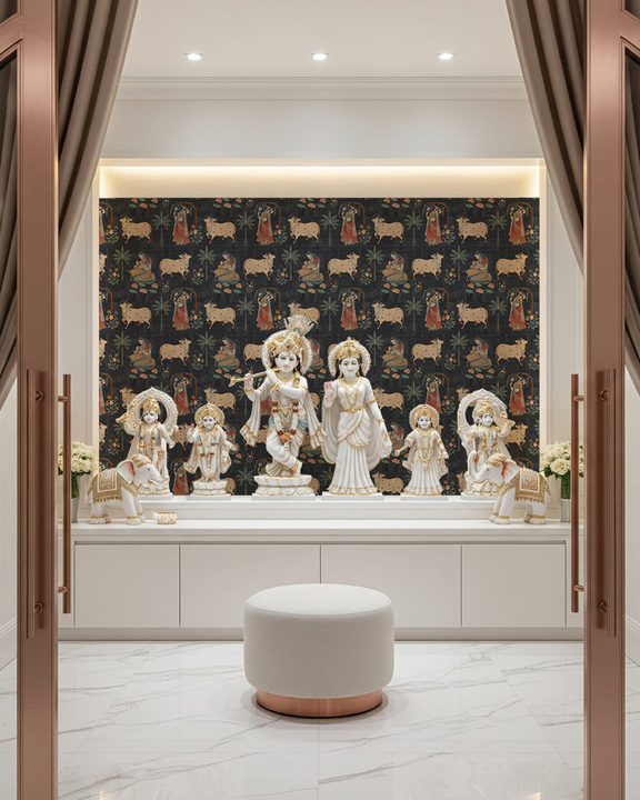 How to Select the Perfect Wallpaper for Your Pooja Room