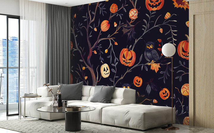 Pumpkin Shadows: Creepy Wallpaper Themes for a Spooky Seasonal 