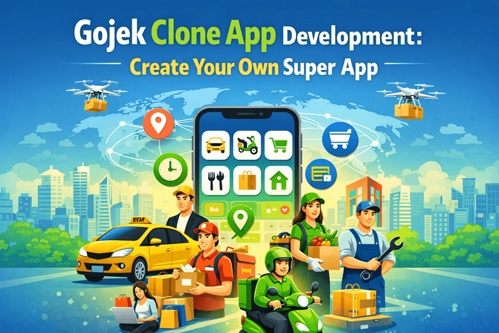 Gojek Clone App Development: Create Your Own Super App