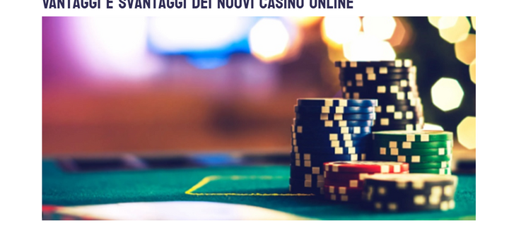 Nuovi Casino Online del 2026 – Le Migliori Novità di Oggi per i