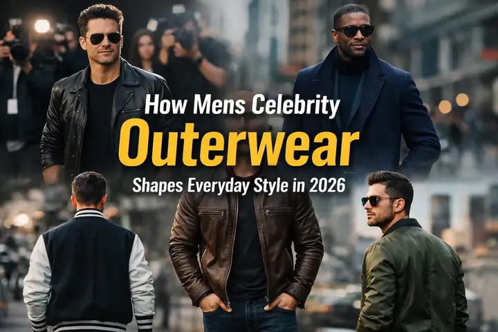 How Mens Celebrity Outerwear Shapes Everyday Style in 2026