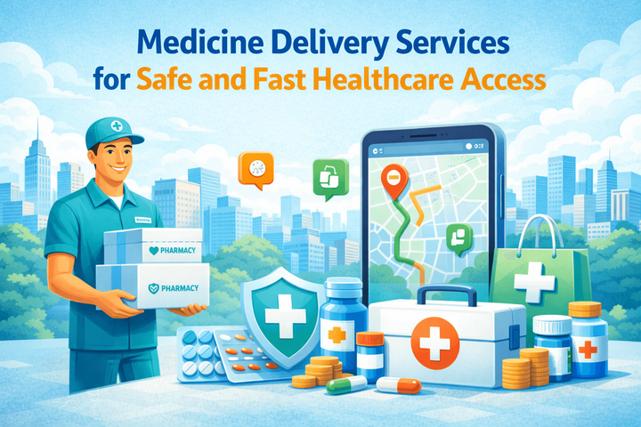 Medicine Delivery Services for Safe and Fast Healthcare Access
