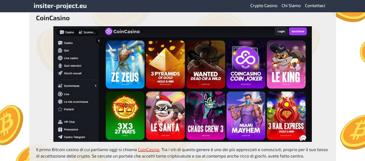 Migliori Crypto Casino 2026 – Bonus Crypto, Promozioni e Progra