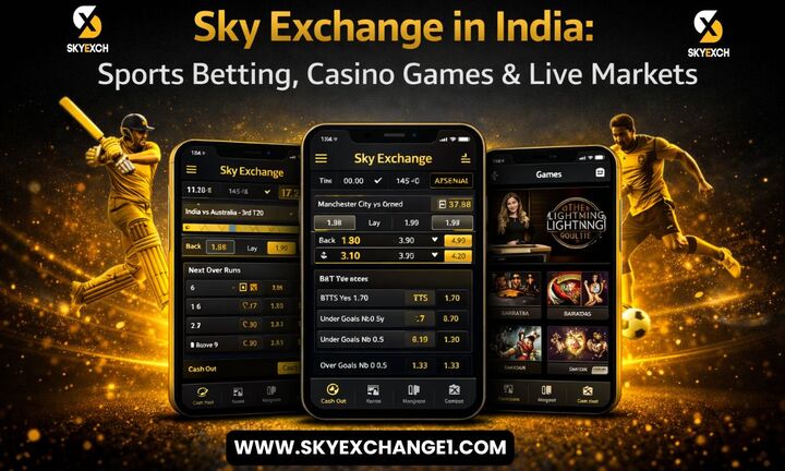 Sky Exchange in India: Sports Betting, Casino Games & Live Mark