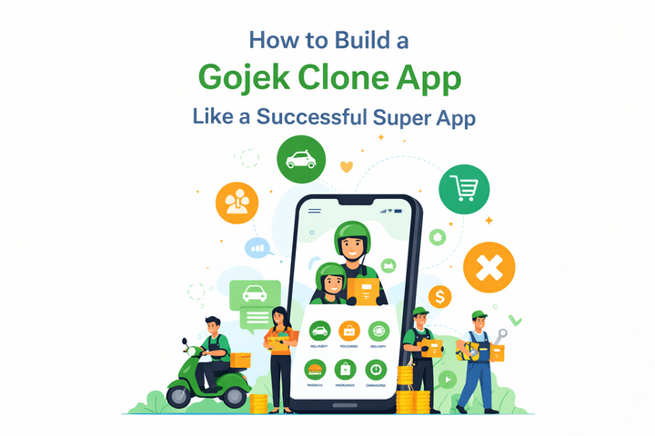 How to Build a Gojek Clone App Like a Successful Super App