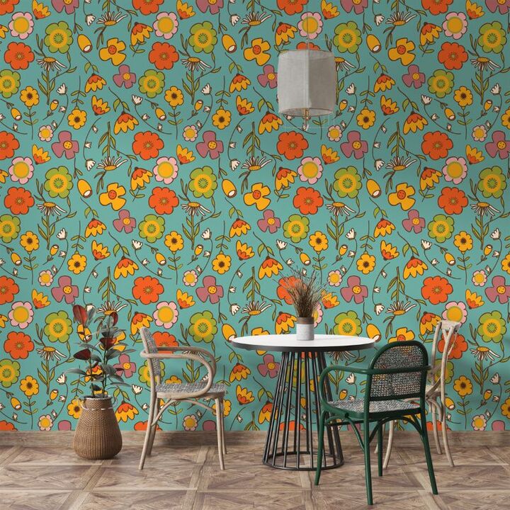 Floral Wallpaper: The Key to a Fresh, Vibrant Home Makeover