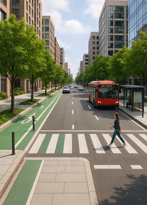 Designing for Pedestrian Safety in Mesa, AZ