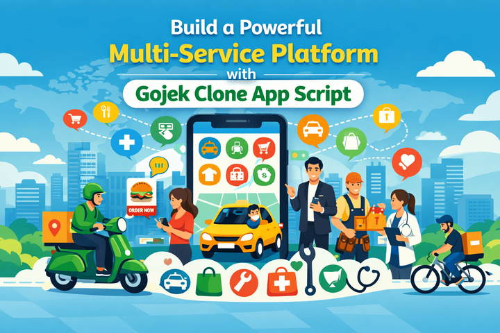 Build a Powerful Multi-Service Platform with Gojek Clone App