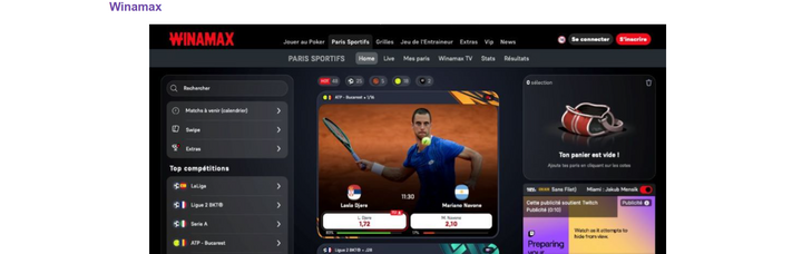 Meilleurs Sites de Paris Sportifs 2025 – Sports proposés et div