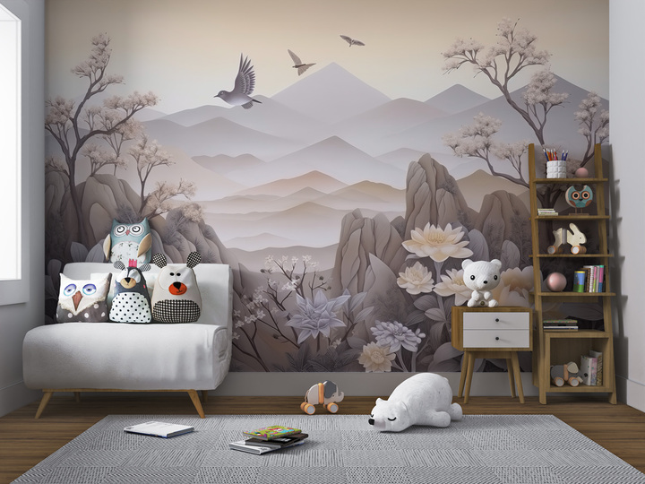 Small Space, Big Impact: Using 3D Wallpapers to Maximize Room D