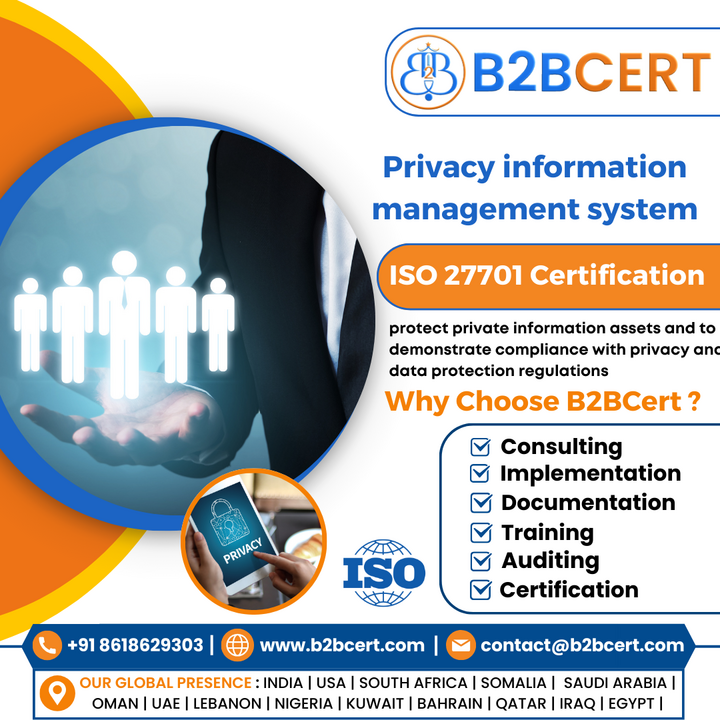 ISO 27701 Certification in Tampa – Strengthen Privacy with Glob