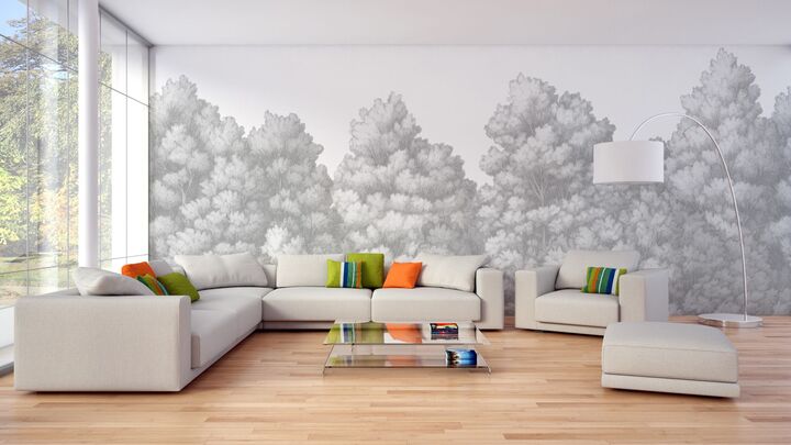 Nature’s Soft Embrace Soft Tones Wallpaper for Your Home!