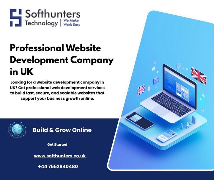Professional Website Development Company in UK | Build & Grow O