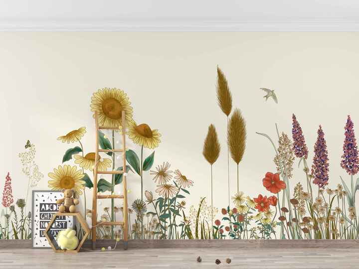 Bright Sunflower Wallpaper – Fresh Designs by Giffywalls