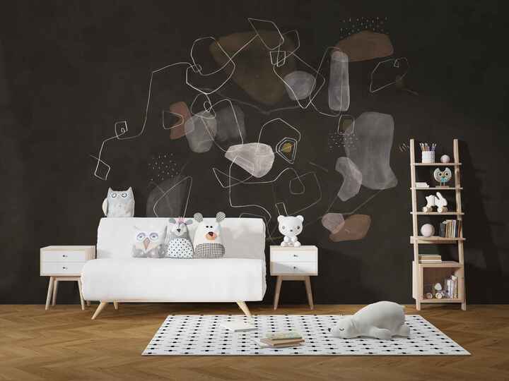 Wallanaza’s Stylish Abstract Wallpaper – Art for Your Home