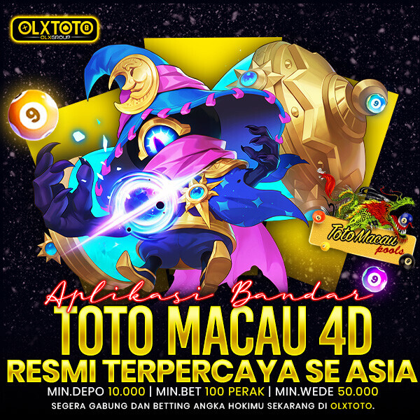 OLXTOTO ✈️ Dunia Bandar Toto Macau 4D Resmi Terpercaya Nomor #1 