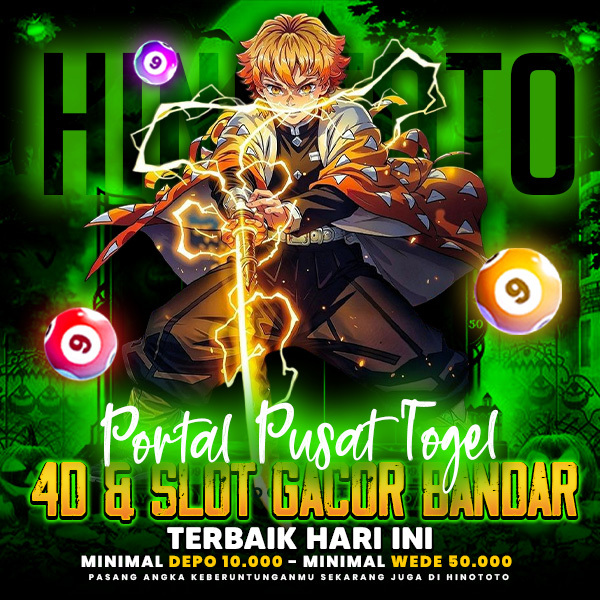 HINOTOTO 🎲 Portal Pusat Togel 4D &amp; Slot Gacor Bandar Terbaik Ha