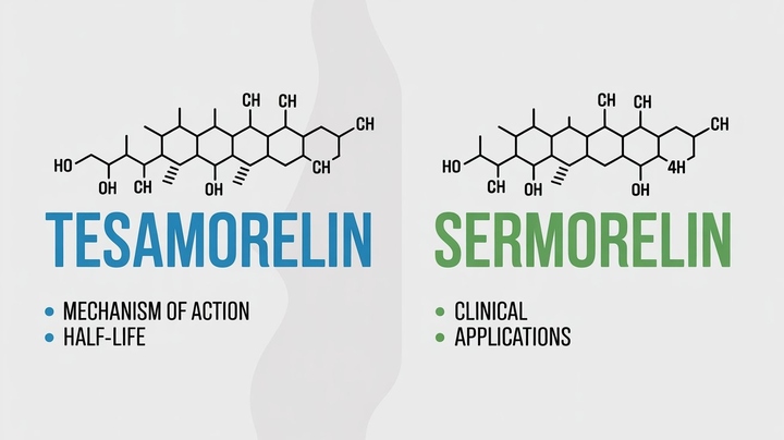 Tesamorelin vs Sermorelin: Complete Comparison for Fat Loss and 