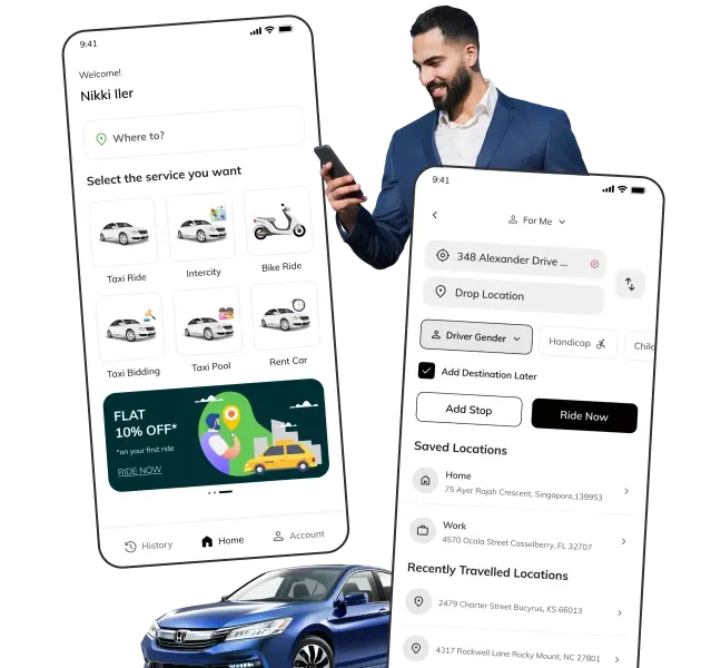 Uber Clone App – White Label Taxi Booking with Source Code