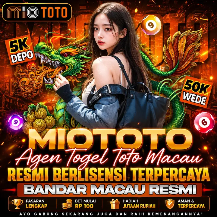 MIOTOTO : Agen Togel Toto Macau Resmi Berlisensi Terpercaya