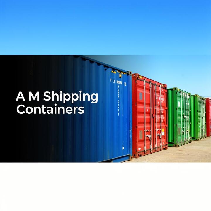 Buy Shipping Containers | New &amp; Used | A M Shipping Containers