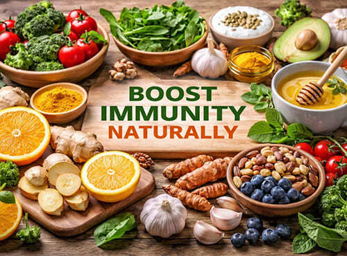 How to Boost Immunity Naturally | Food &amp; Lifestyle Tips