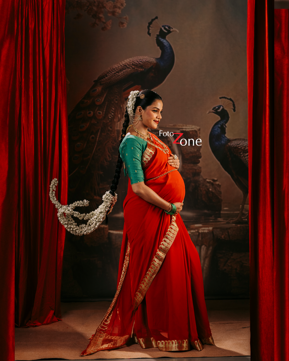 Maternity Photoshoot with Actress Vaishali Thaniga