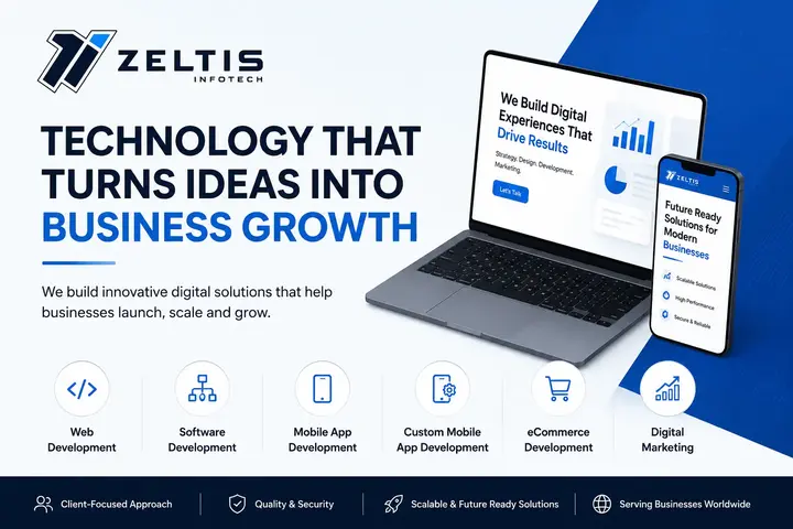 App Development, Web &amp; Digital Marketing | ZELTIS Infotech