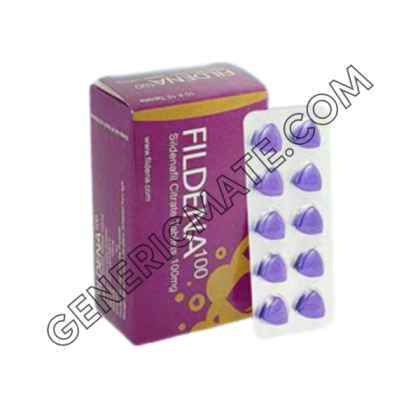Fildena 100 Mg (Sildenafil Citrate) USA, UK, AUS Generic Mate