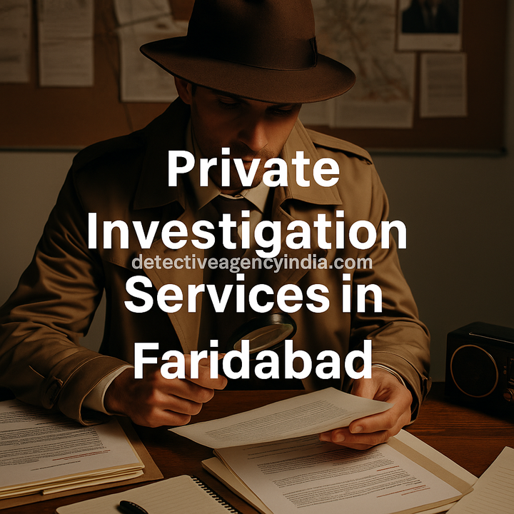 Detective Agency in Faridabad | Private Detective Agency