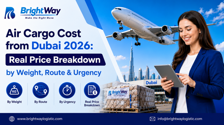 Air Cargo Cost from Dubai 2026: Real Price Breakdown