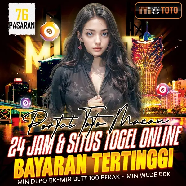 MIOTOTO | Bandar Toto Macau Resmi Togel Online Hadiah Terbesar