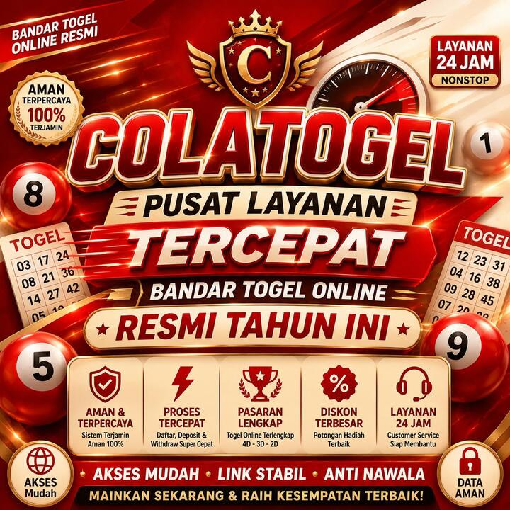 COLATOGEL: Pusat Layanan Tercepat Bandar Togel Online Resmi Tahu