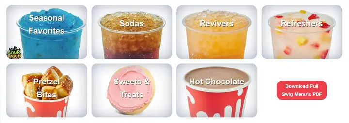 Swig Menu With Prices &amp; Calories | May 2026 Updated