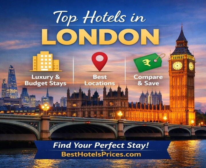Top Best Hotels in London | Compare Luxury &amp; Budget Stays | Best