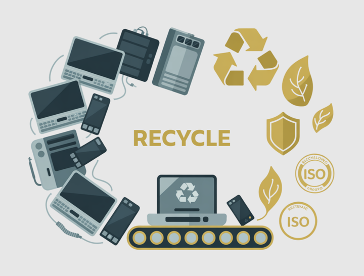 E-Waste Recycling Services in Corona, CA | Gold’n West Surplus