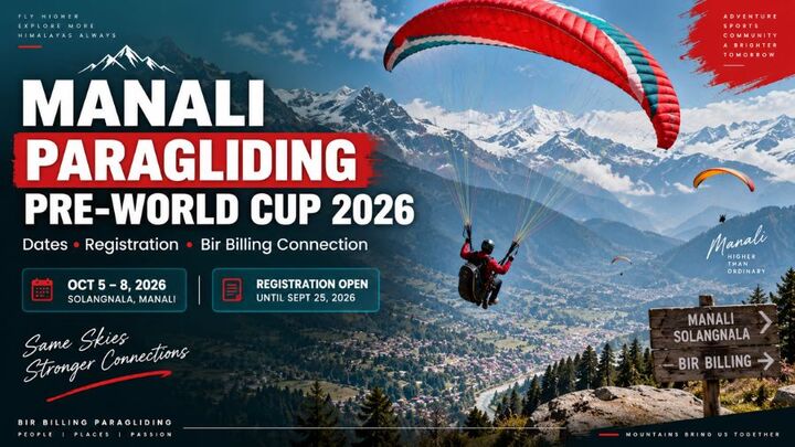 Manali Paragliding Pre-World Cup 2026