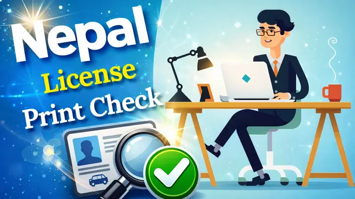 License Print Check in Nepal 2026