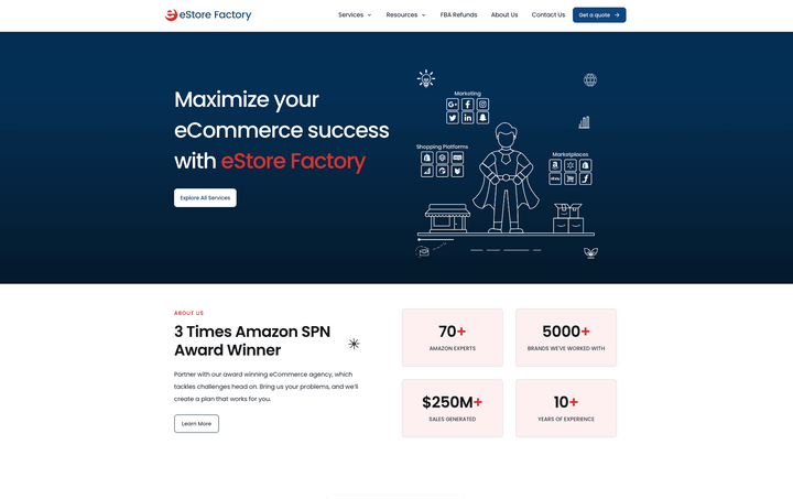 eStore Factory